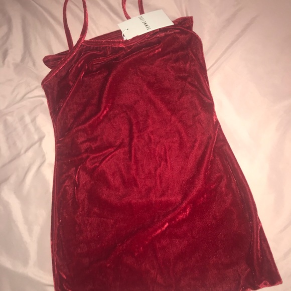 ❌SOLD❌Velvet square neck body-con dress - Picture 3 of 4